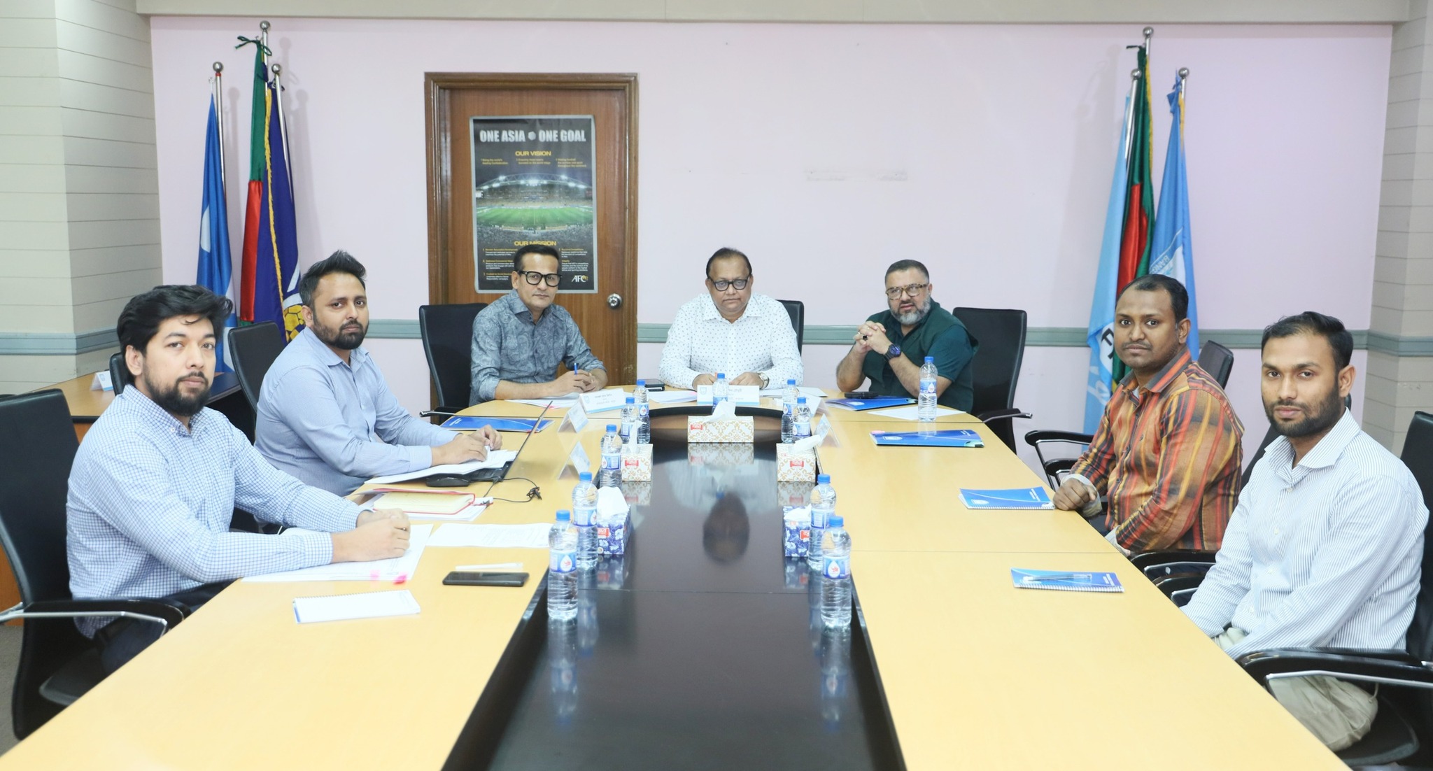 The regular meeting of the Procurement Committee of the Bangladesh Football Federation (BFF) was held today in the Board Room of the BFF House.