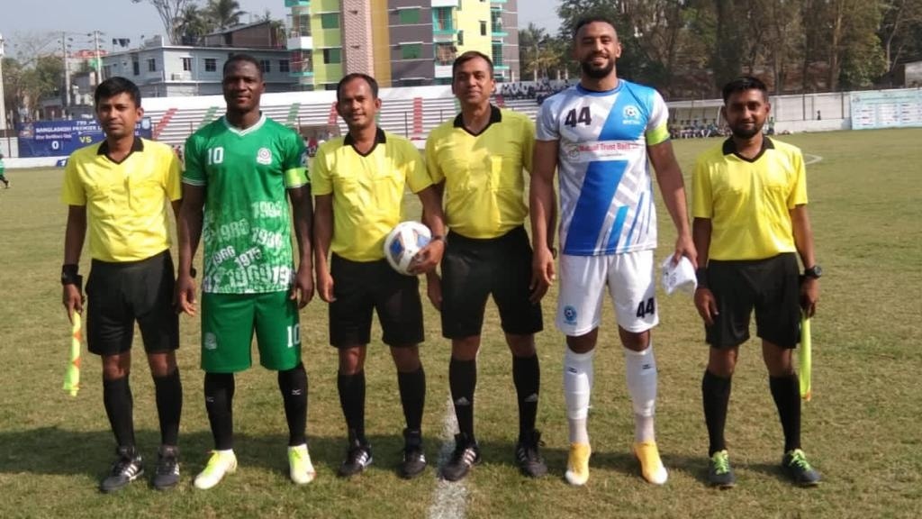 Result of today's match of 'TVS Bangladesh Premier League 2021-22':  Uttar Baridhara Club vs Mohammedan Sporting Club Ltd