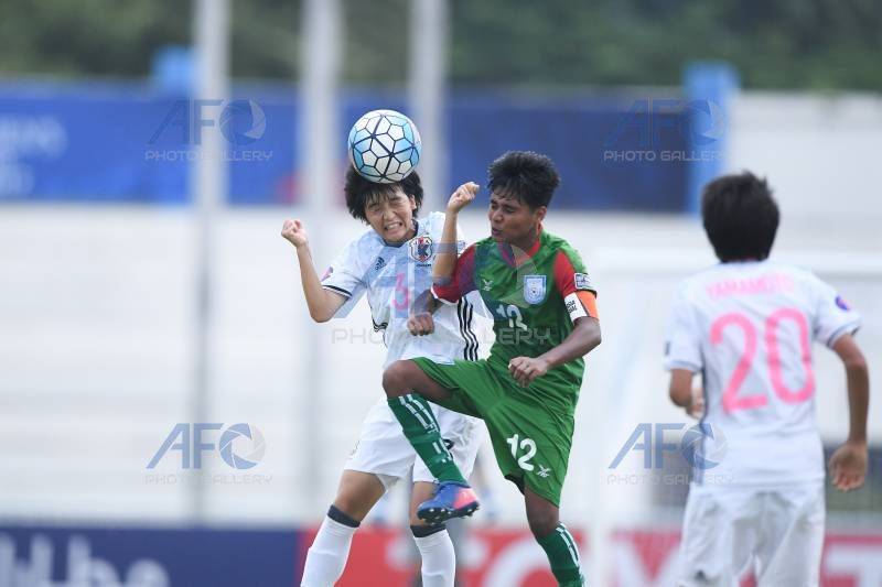 AFC Championship: U16 girls fight well against superior Japan