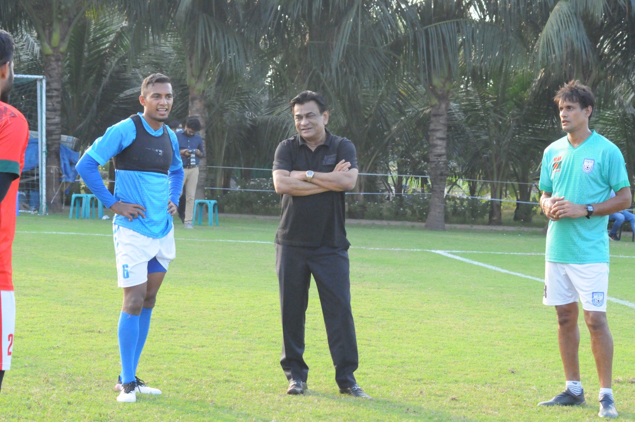 Honorable President of BFF Kazi Md. Salahuddin visited the practice