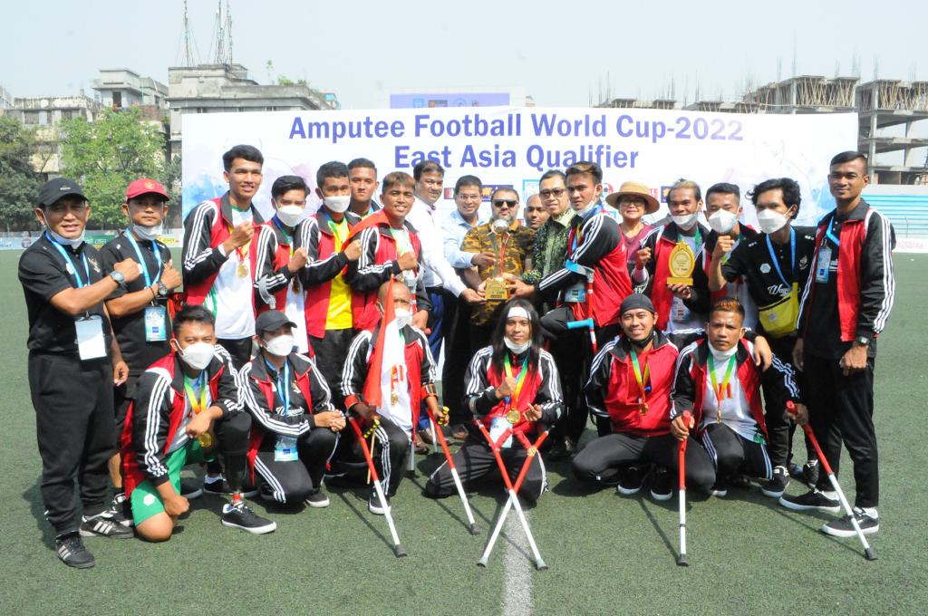 Concluding ceremony of Amputee Football World Cup 2022 held