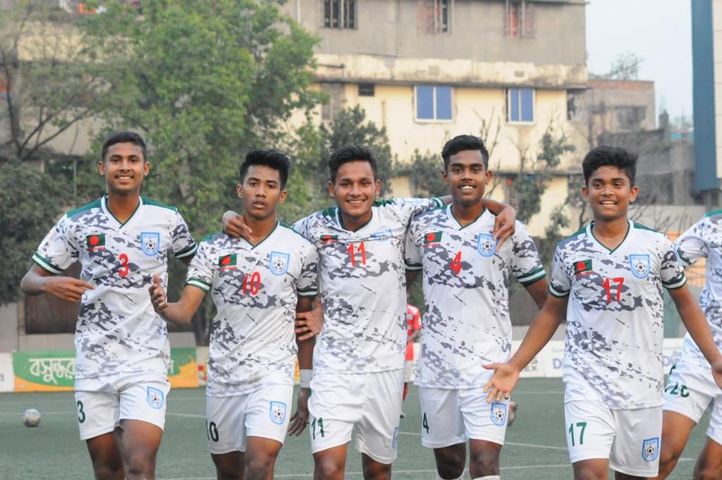 Result of today's match of 'Bashundhara Group Bangladesh Championship League 2021-22': BFF Elite Football Academy Team vs Agrani Bank Ltd. Sporting Club