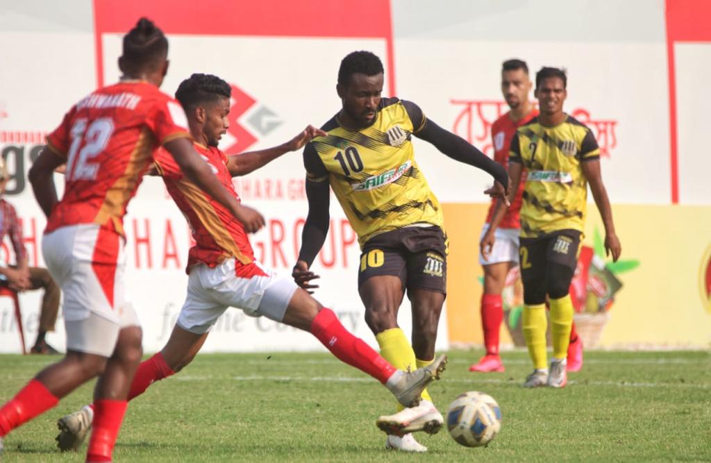 Result of today's match of 'TVS Bangladesh Premier League 2021-22': Bashundhara Kings vs Saif SC Ltd