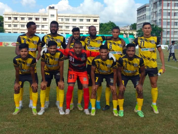Saif Sporting Club Ltd. won by 4-2 goal against Abahoni Ltd. Dhaka | BPL 2021-22