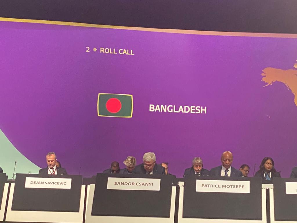 72nd FIFA Congress 2022 held