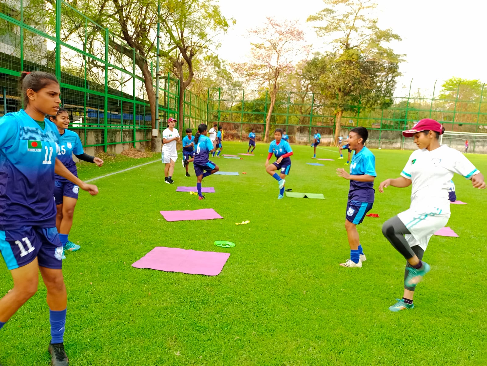 Bangladesh U-18 national women's team determined to win next match