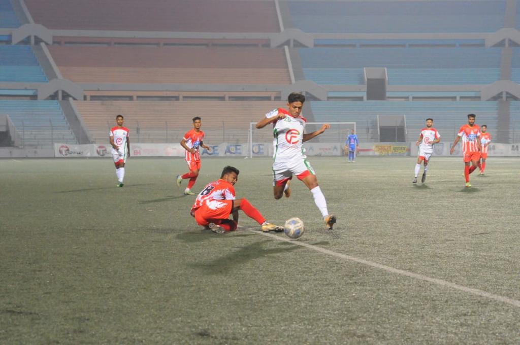 Result of today's match of 'Bashundhara Group Bangladesh Championship League 2021-22': Gopalganj Sporting Club vs Kawran Bazar Progoti Songho