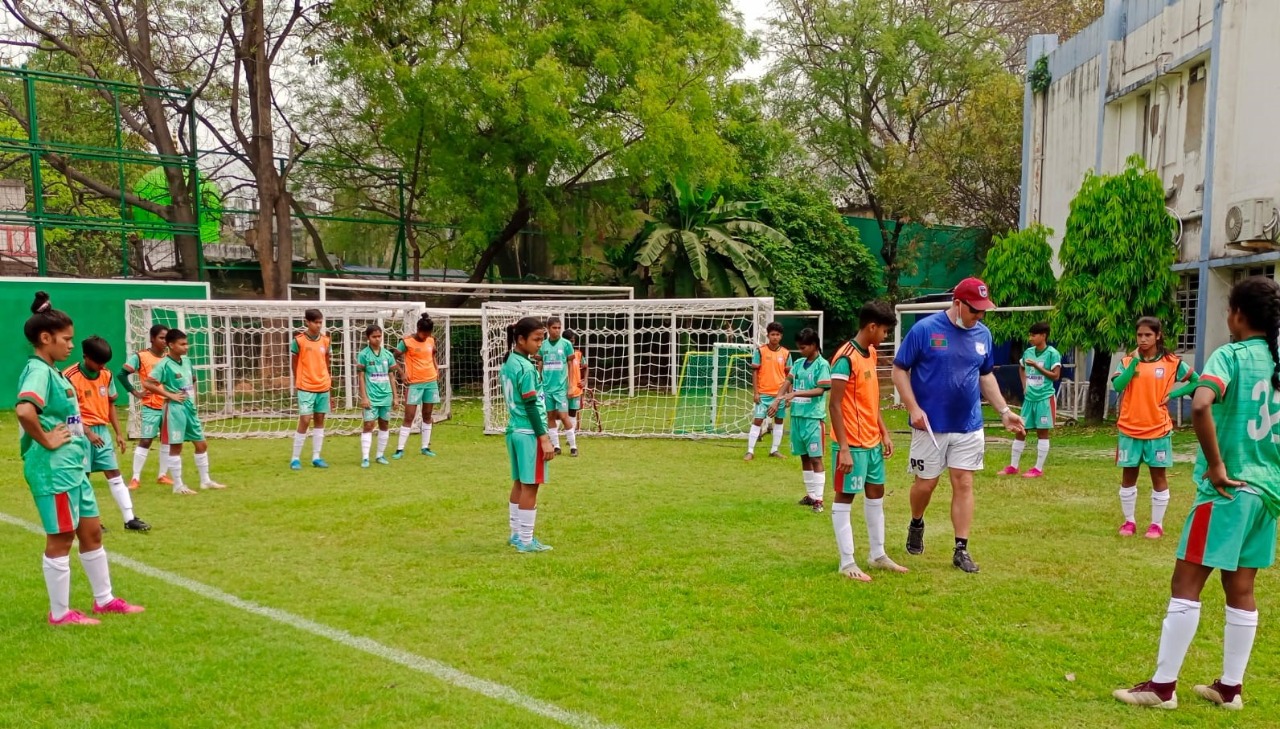 Intense training ahead of next match