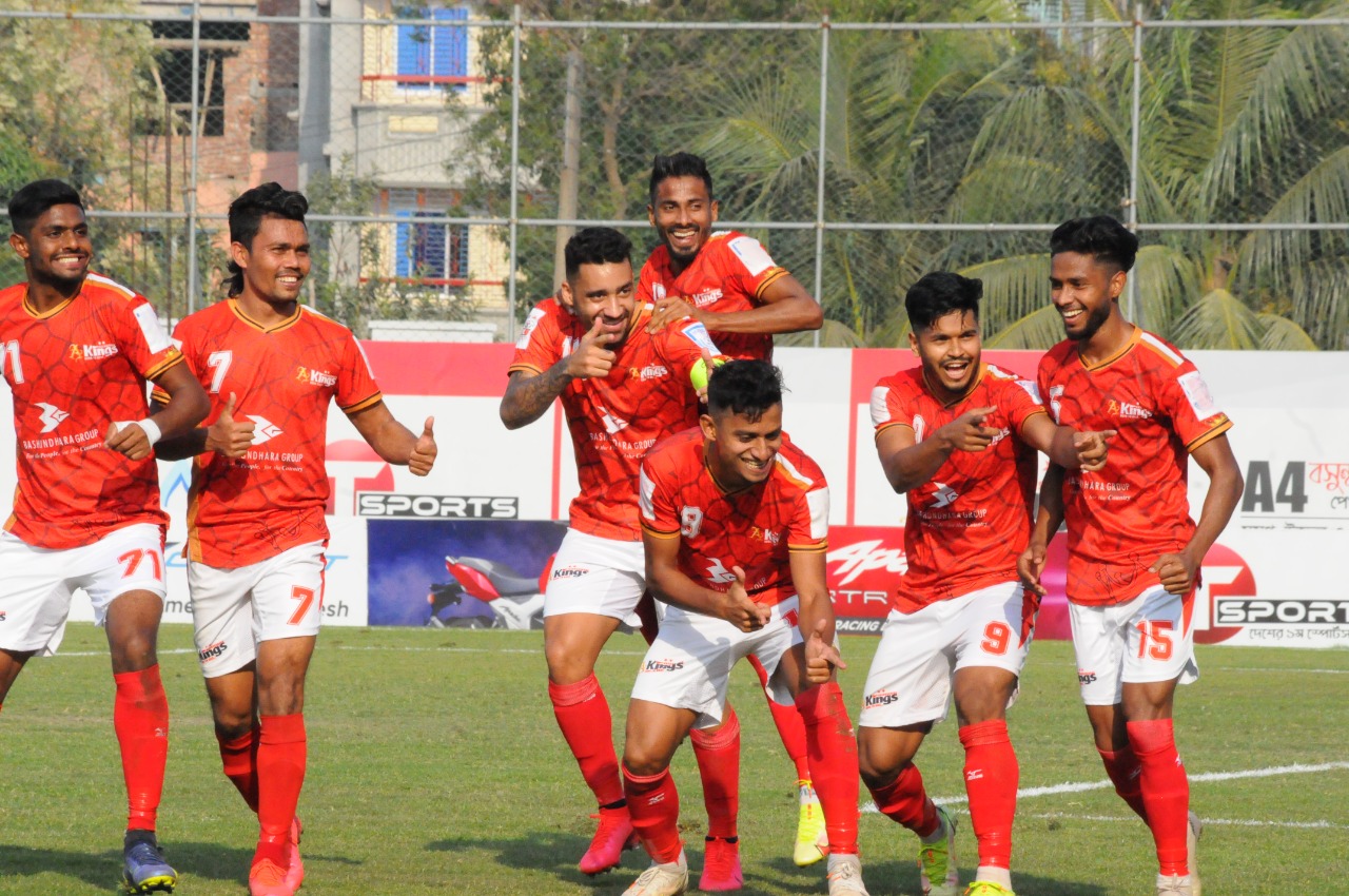Result of today's match of 'TVS Bangladesh Premier League 2021-22': Chittagong Abahani Ltd. vs Bashundhara Kings