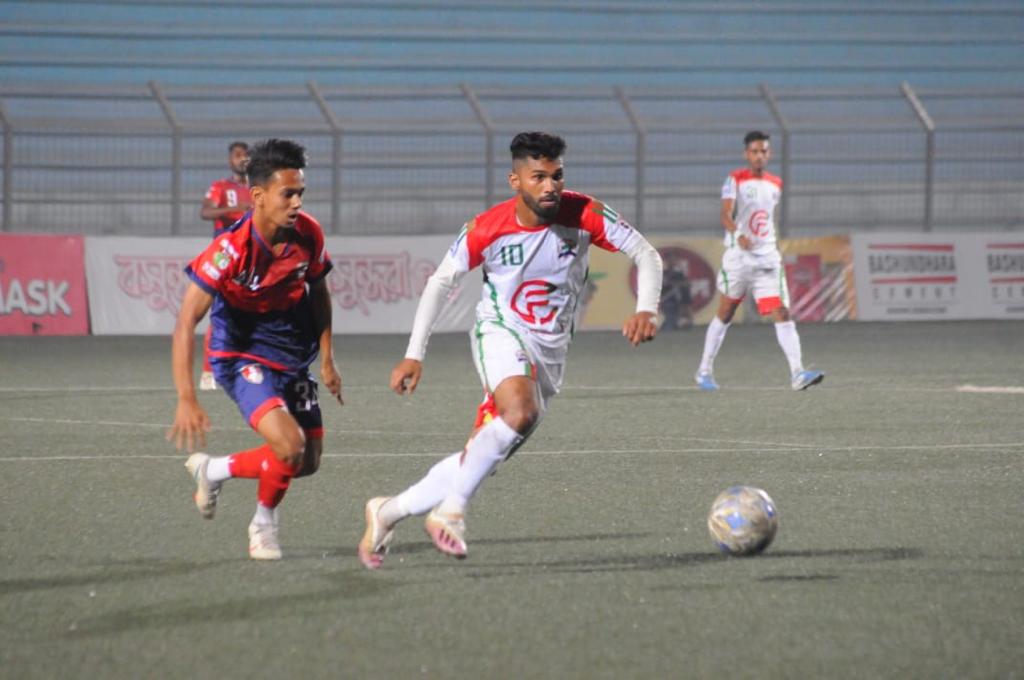 Result of today's match of 'Bashundhara Group Bangladesh Championship League 2021-22': Gopalgonj Sporting Club vs Azampur Football Club Uttara
