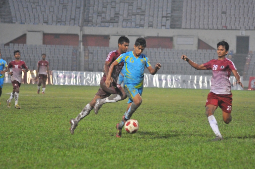 BJMC hold Abahani to goalless draw