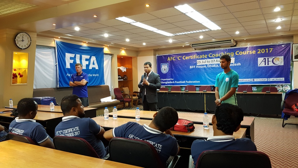 BFF AFC ‘C’ Certificate Coaching Course ends