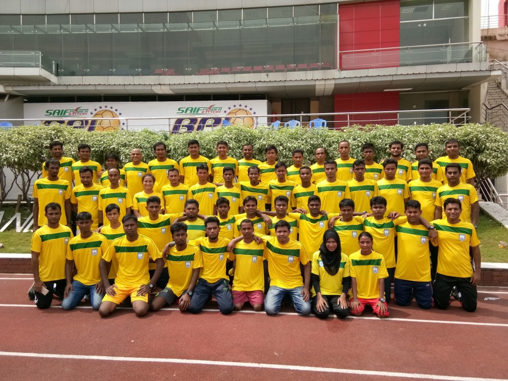Referees’ fitness test held at BNS