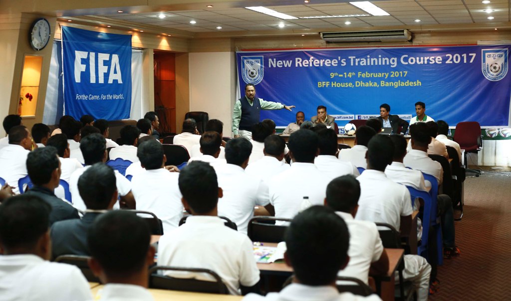 BFF starts Referee’s Refresher Course