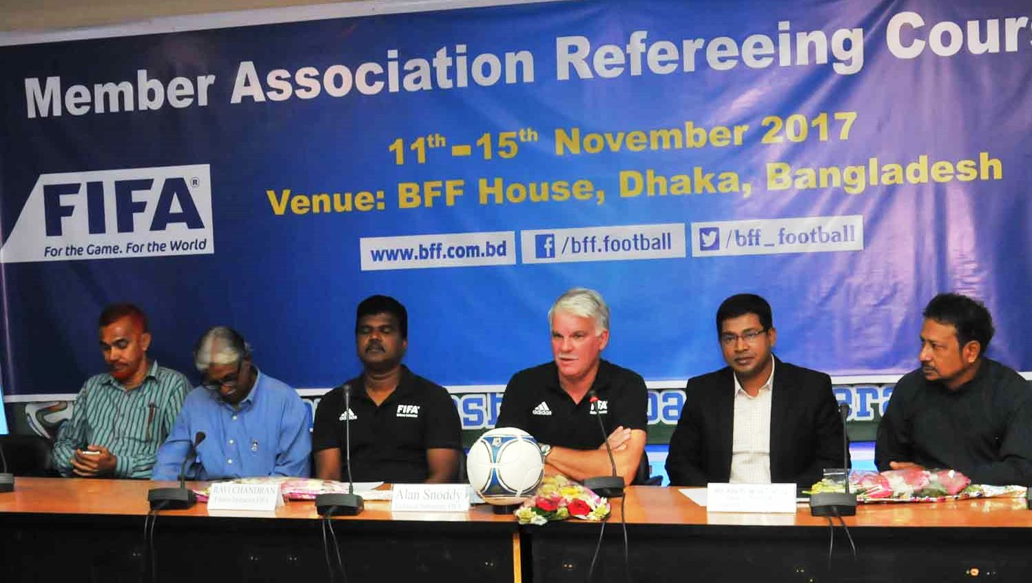 FIFA MA Refereeing Course launched by BFF