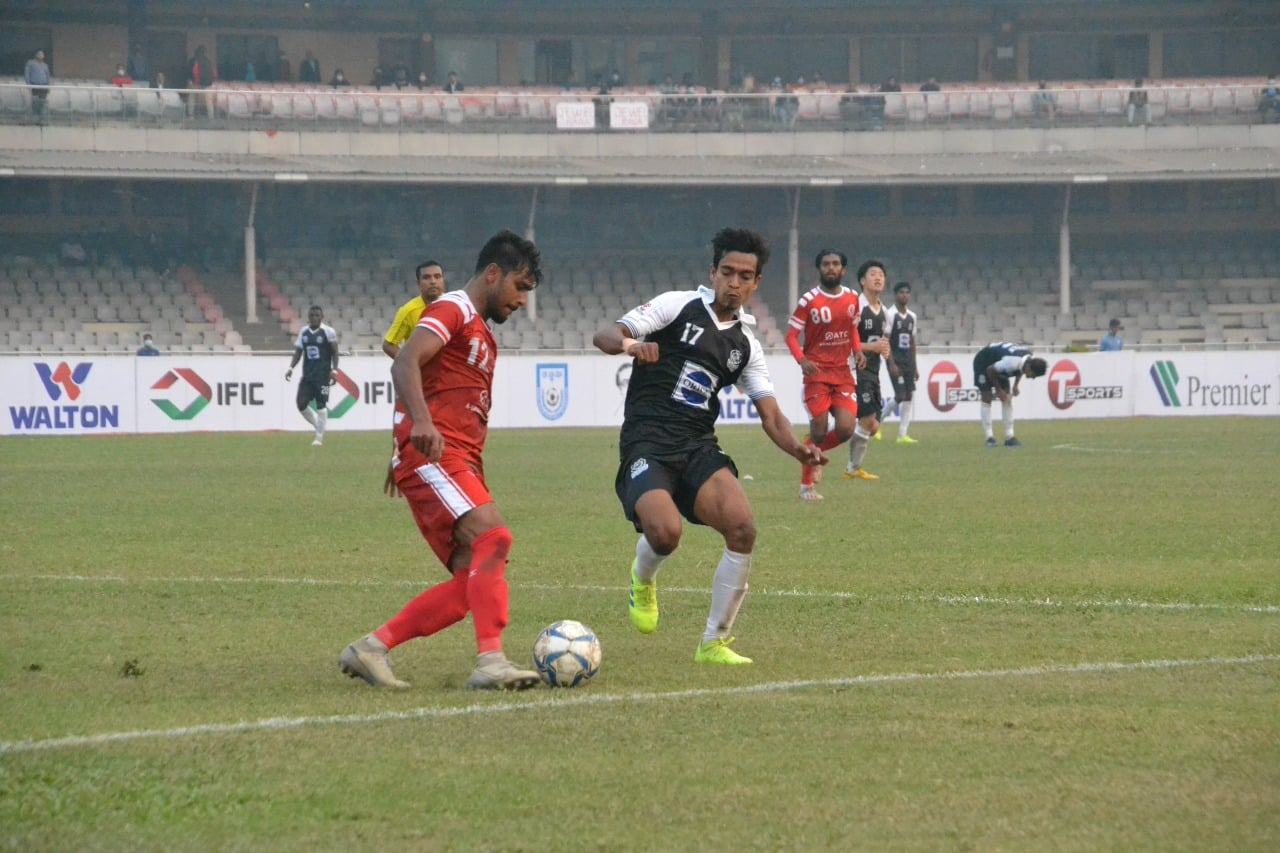 Mohammedan Sporting Club wins by 4 goals